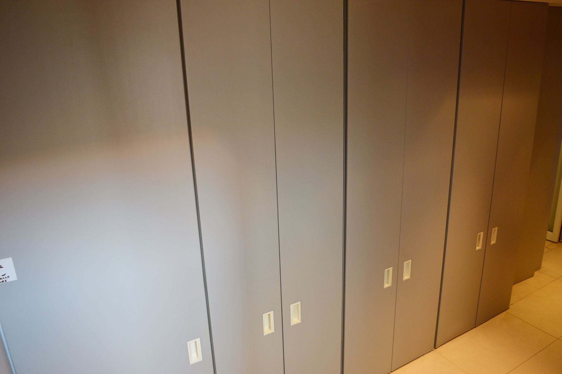 7 x Storage Cupboard Doors With Integrated Handles - Large Substantial Size Covering an Area of 12ft - Image 5 of 8