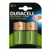 7 x Packs of Duracell D 2200 Mah Rechargeable Batteries (2 Batteries Per Pack) - CL185 - Ref: PT/DUR