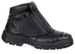 1 x Pair Of Goliath ROVER Leather Steel Toe Safety Shoes (S3 Rated) - Colour: Black - Size: 8 -