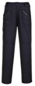 1 x Portwest Ladies Action Trousers - Black - Size M - CL185 - Ref: PW/S687/BLK/M/P34 - New