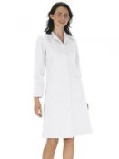 18 x Portwest Standard Ladies Coat - White - Size 2XL - CL185 - Ref: PW/S863/WHT/XXL/P32 - New Stock