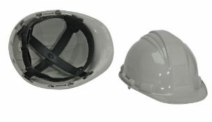 5 x North A59 Safety Helmet Grey - CL185 - Ref: NO/A59/GREY/P14 - New Stock - Location: Stoke-on-
