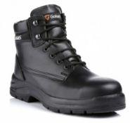 1 x Bristol Derby Boot S3 PU Black 7 - CL185 - Ref: GO/ELSP1023/BLK/7/P63 - New Stock - Location: