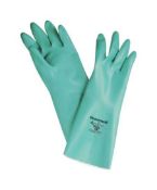 58 x Pairs of Nitri Guard Plus Protective Gloves 38cm Size 8 - CL185 - Ref: NO/LA225G/8/P46 - New