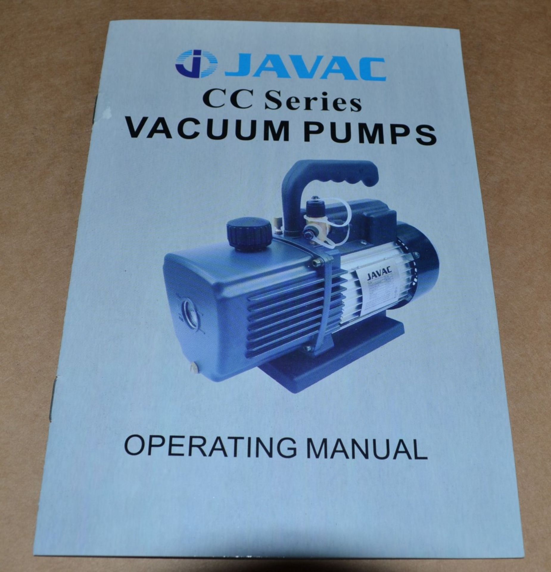 1 x Javac Vacuum Pump - 40Lt/min - Science/Educational - CL185 - Ref: DSY0282 - Location: Stoke-on-T - Image 5 of 9