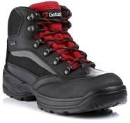 1 x Pair Of Goliath Hydrus Black GORE-TEX Waterproof Safety Boots - Size 5 - CL185 - Ref: GO/