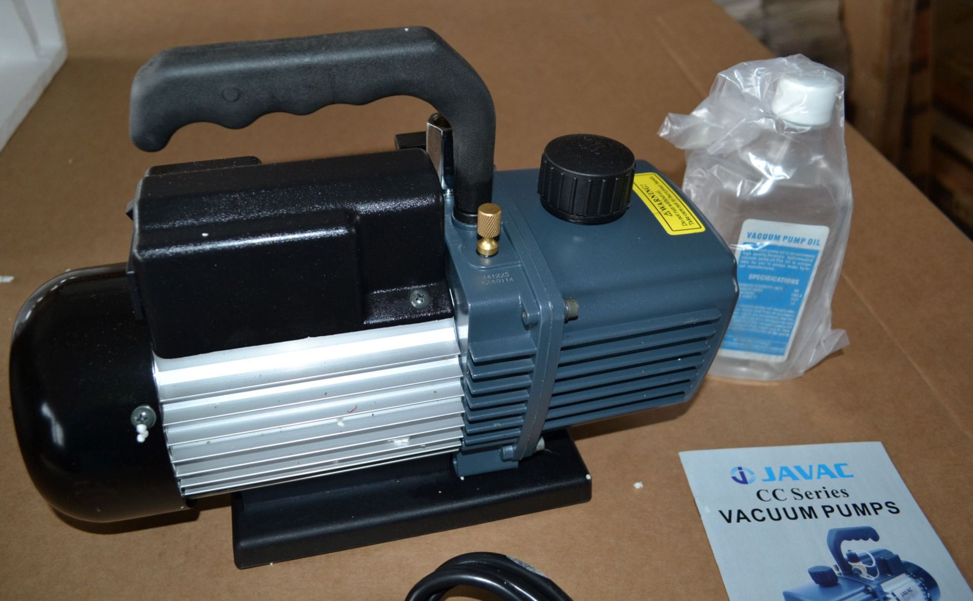 1 x Javac Vacuum Pump - 40Lt/min - Science/Educational - CL185 - Ref: DSY0282 - Location: Stoke-on-T - Image 7 of 9