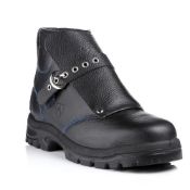 1 x Pair Of Goliath Furnace Master Ankle Foundry Boot HM2001 - Colour Black - Size: 12 - CL185 -