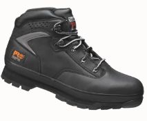 1 x Pair Of Timberland Euro Safety Hiker Boot - Black - Size 8 - CL185 - Ref: BR/7505/8/P61 - New