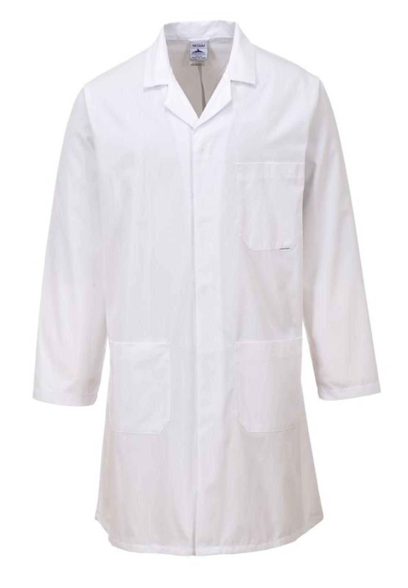 35 x Portwest Lab Coat - White - Size 3Xl - CL185 - Ref: PW/2852/W/3XL/P31 - New Stock - Location: S