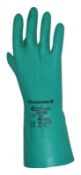 39 x Pairs of Nitriguard Plus Nitrile Chemical Resistant Gloves 33cm Size 10 - CL185 - Ref: NO/