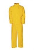 2 x Sioen Flexothane Montreal Coverall - Yellow - Large - CL185 - Ref: SI/4964/YEL/L/P47 - New Stock