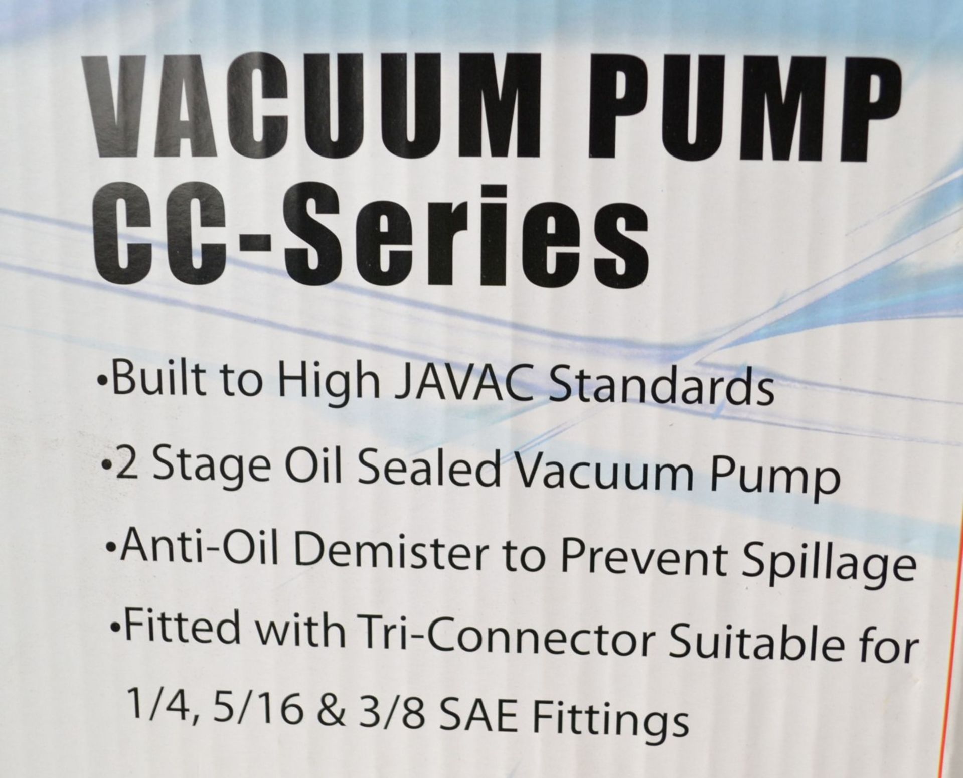 1 x Javac Vacuum Pump - 40Lt/min - Science/Educational - CL185 - Ref: DSY0282 - Location: Stoke-on-T - Image 2 of 9