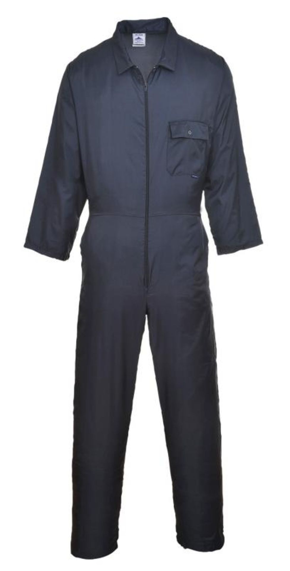 4 x Portwest Nylon Zip Coverall - Navy - Size 2XL Reg - CL185 - Ref: PW/C803/NVY/2XLR/P30 - New Stoc