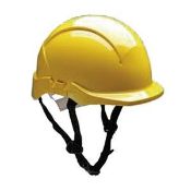 10 x Centurion Concept Roofer Safety Helmet - Reduced Peak - Yellow - CL185 - Ref: CEN/S08RWJ/YEL/