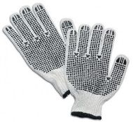 120 x Pairs Of Dots-Grip Ladies Work Gloves - Handling Of Dry And Slippery Parts - Size 7 /