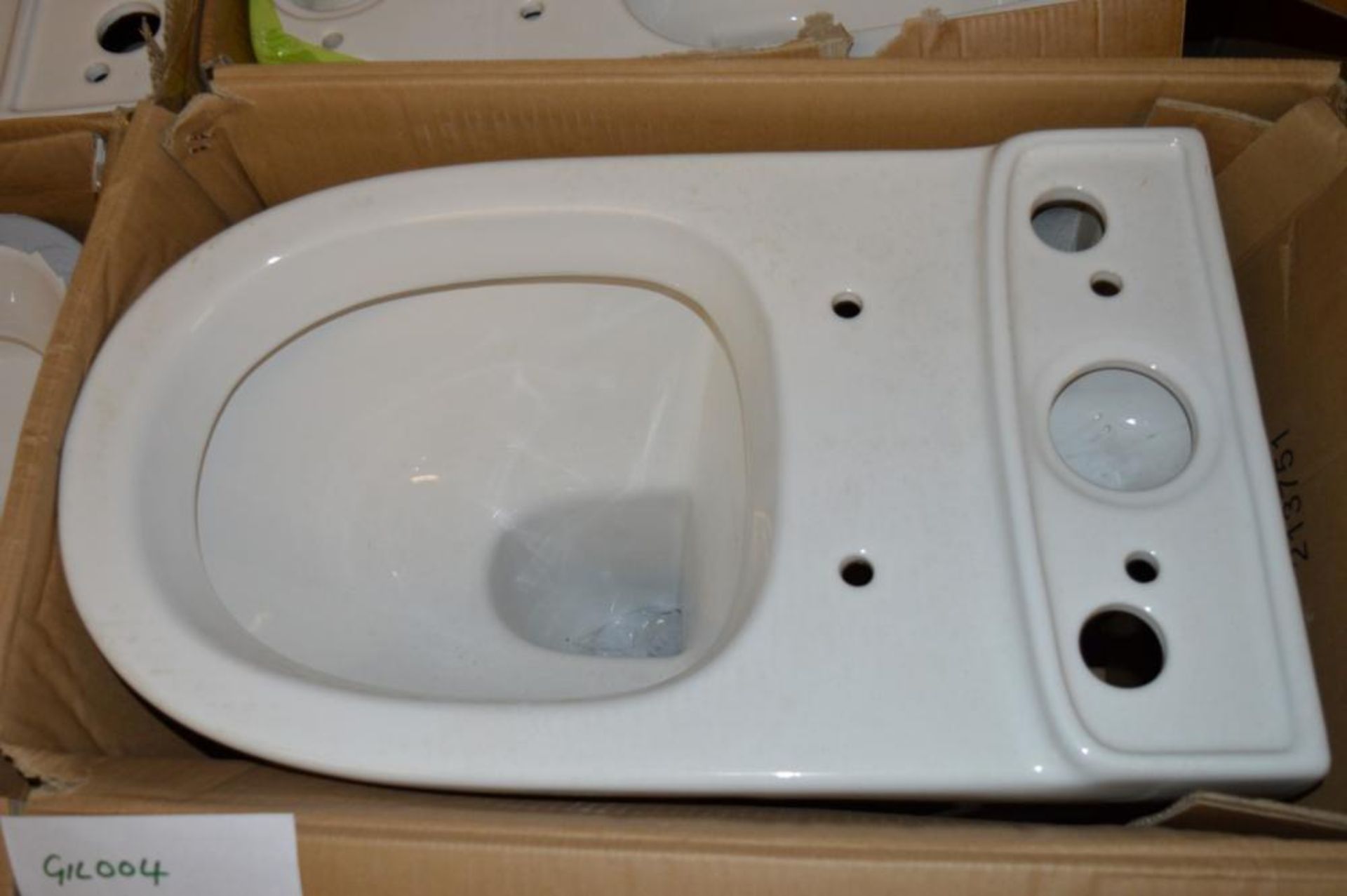 4 x Assorted Toilet Pans - Various Styles Included - CL190 - Unused Stock - Ref GIL004 - Location: - Image 6 of 7