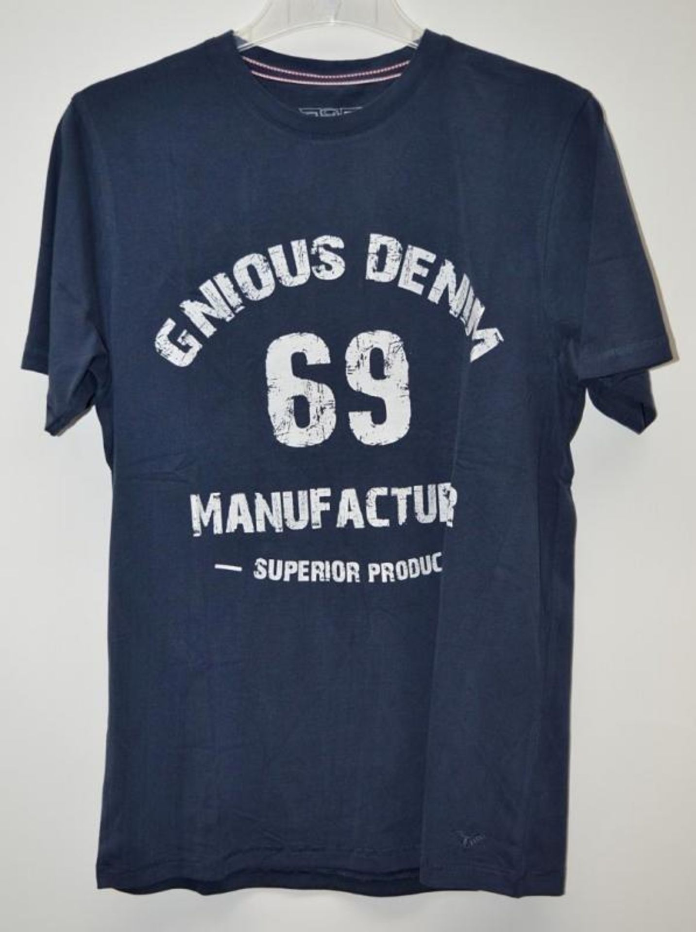 5 x Assorted PRE END / GNIOUS Branded Mens T-Shirts - New Stock With Tags - Recent Retail - Image 3 of 6
