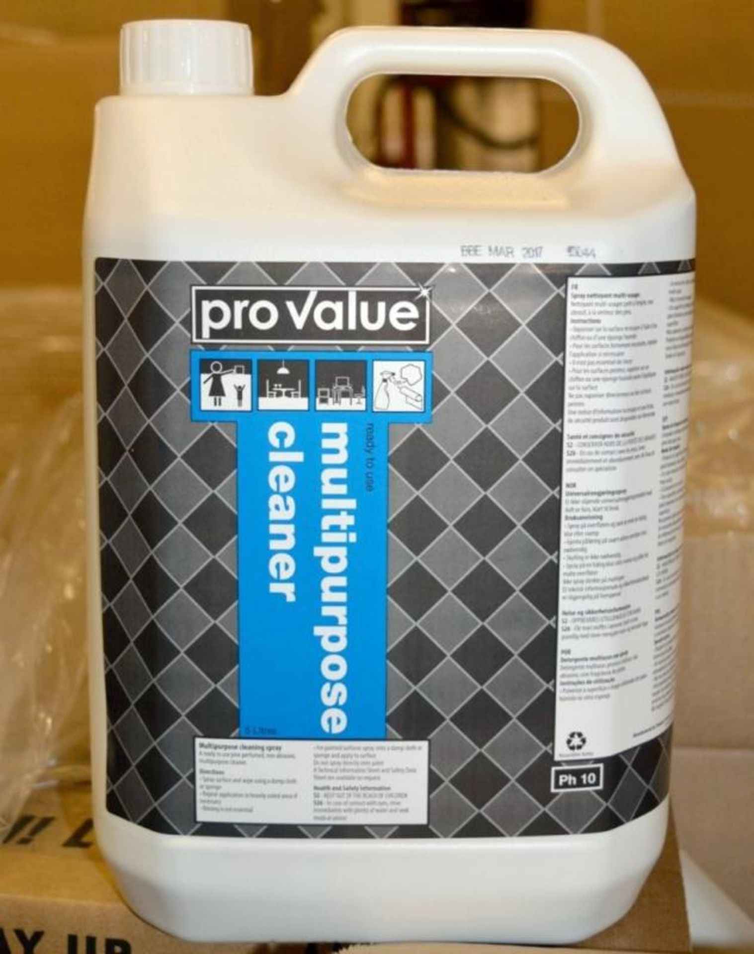 10 x Pro Value Multipurpose Cleaner - A Ready To Use Pine Scented, Non Abrasive Cleaner - Includes