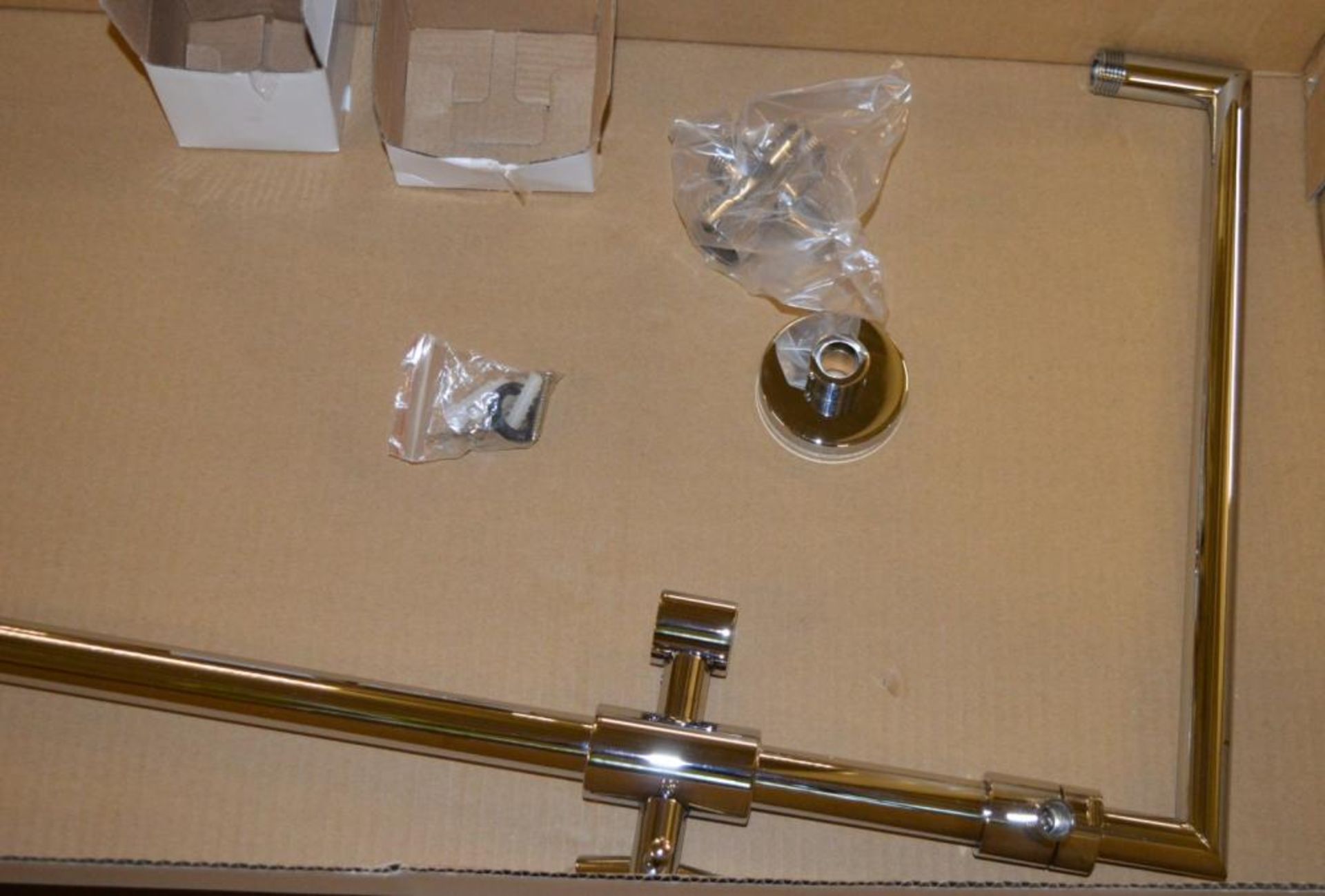 1 x Shower Riser Rail Including Divertor - Chrome Finish - Brand New Boxed Stock - Ref SR1 - CL190 - - Image 3 of 5