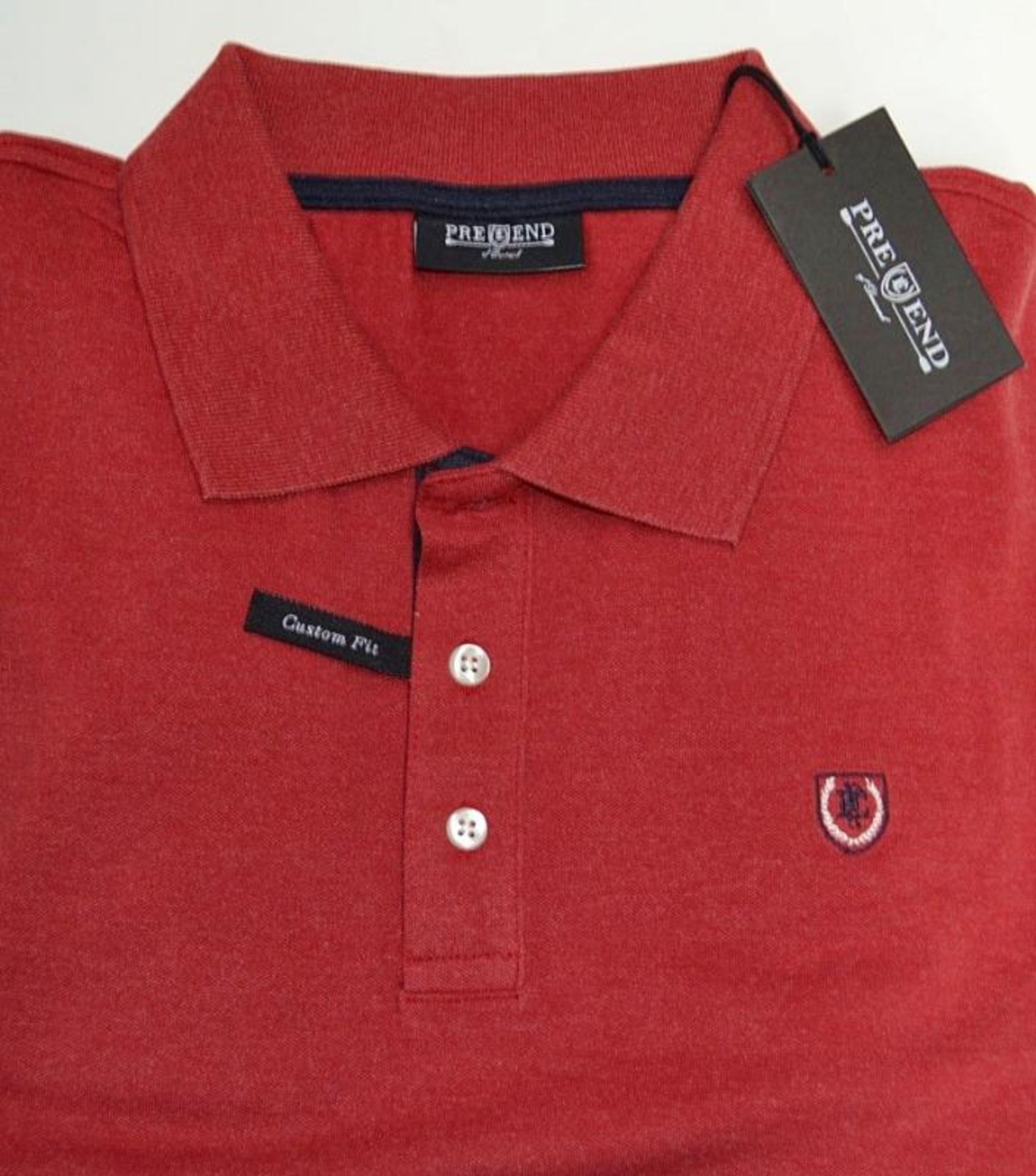 5 x Assorted Pre End Branded Mens Short Sleeve Polo Shirts - New Stock With Tags - Recent Retail - Image 3 of 4