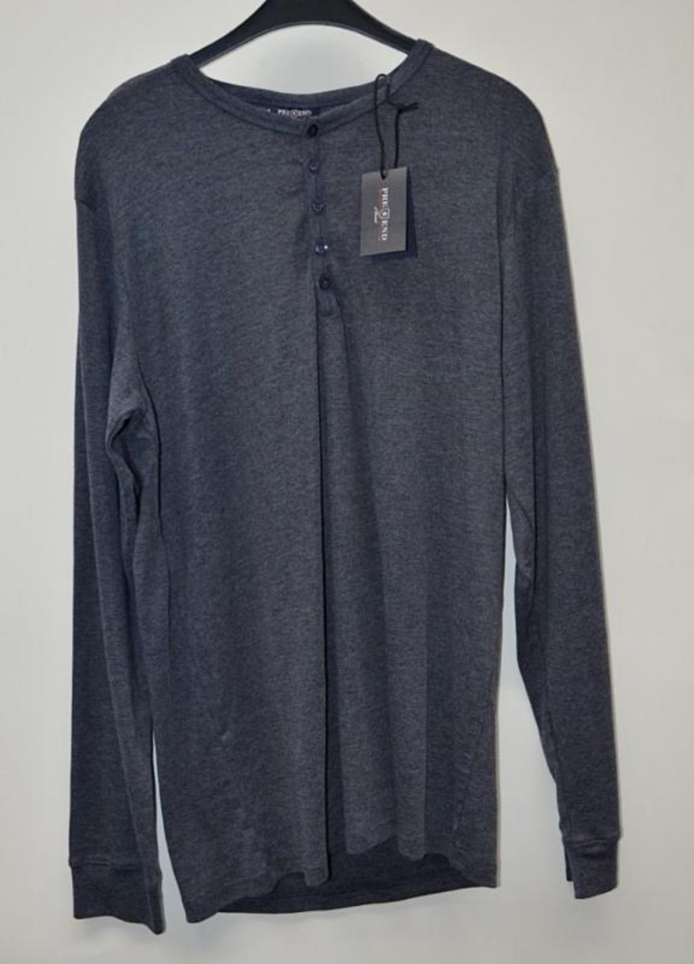 5 x Assorted PRE END Branded Mens Long Sleeve Tops - New Stock With Tags - Recent Retail Closure - - Image 6 of 8