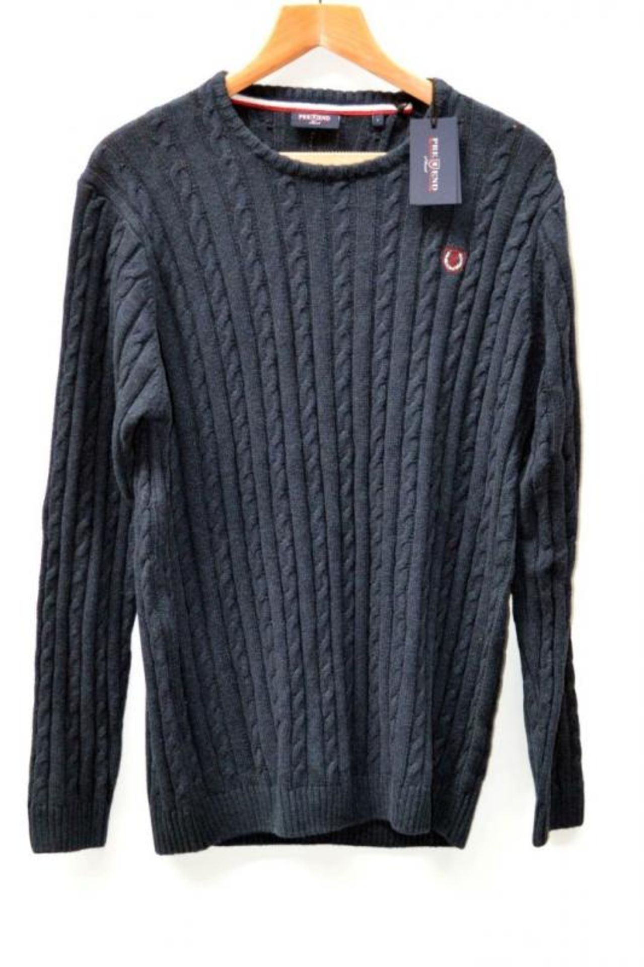 5 x Assorted Pre End Branded Mens Long Sleeve Knitware / Jumpers - New Stock With Tags - Recent - Image 4 of 4