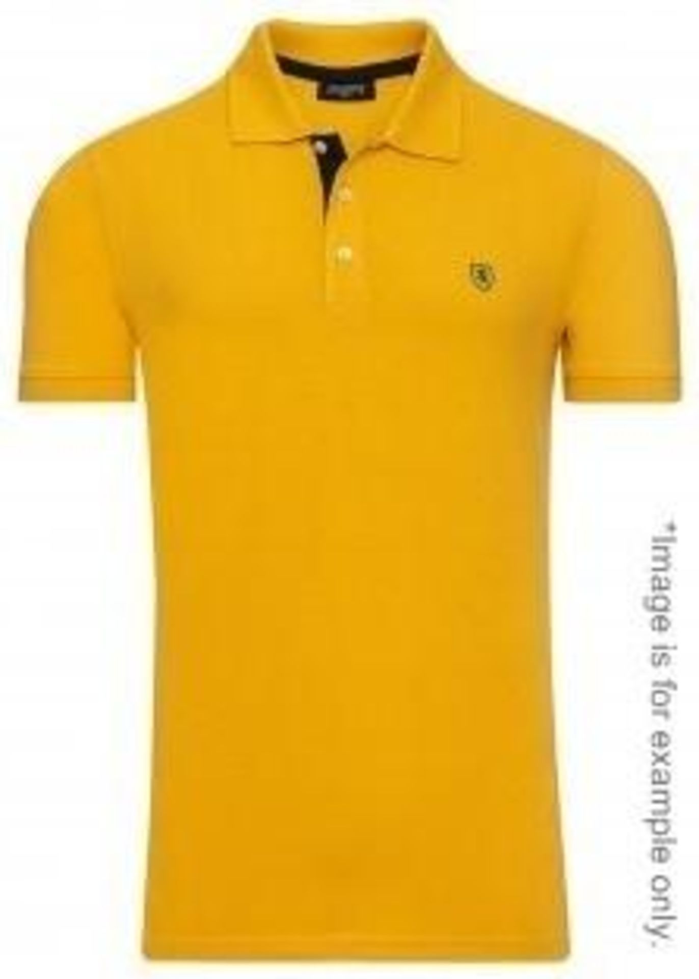 5 x Assorted Pre End Branded Mens Short Sleeve Polo Shirts - New Stock With Tags - Recent Retail