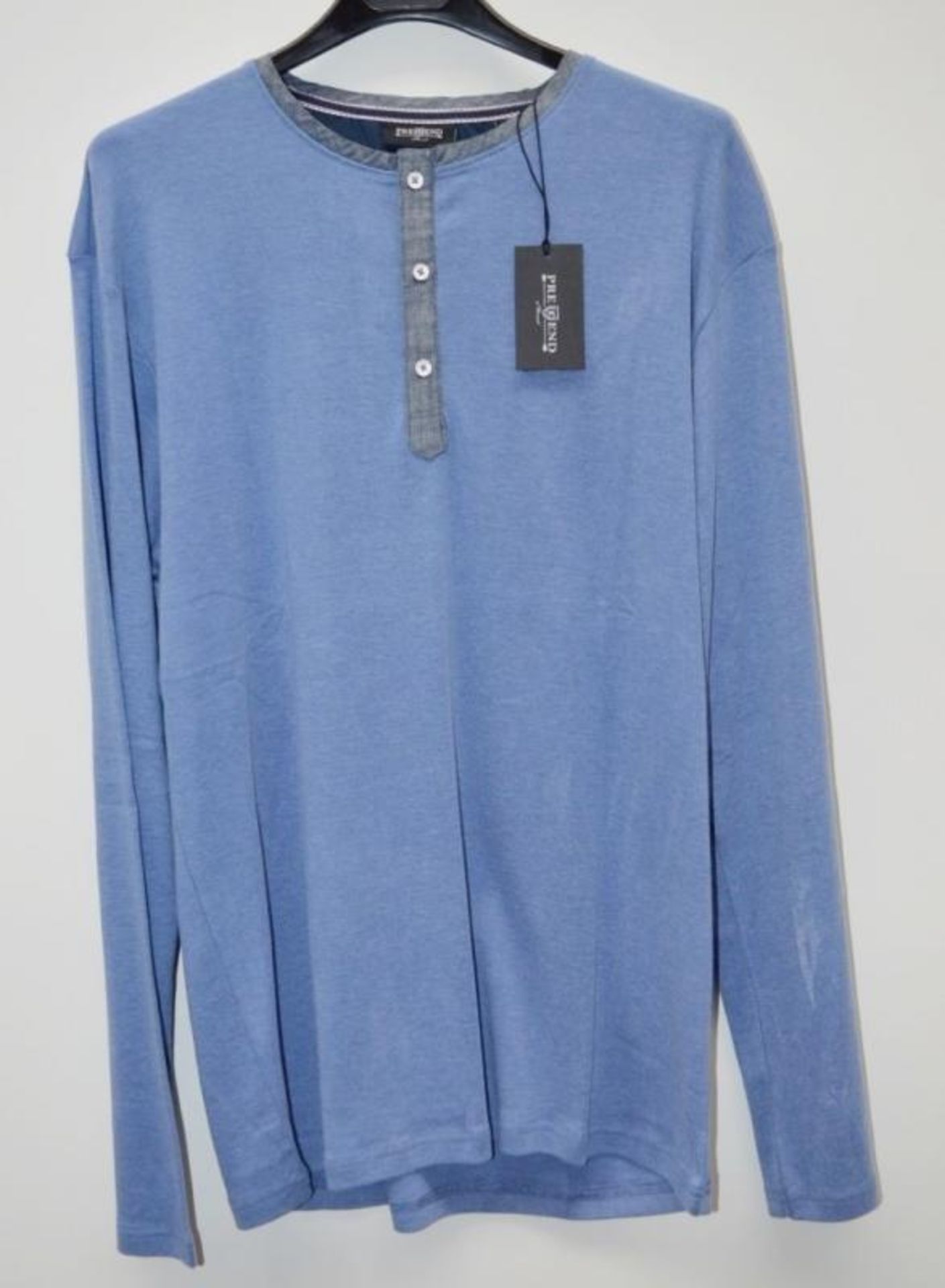 5 x Assorted PRE END Branded Mens Long Sleeve Tops - New Stock With Tags - Recent Retail Closure - - Image 7 of 8