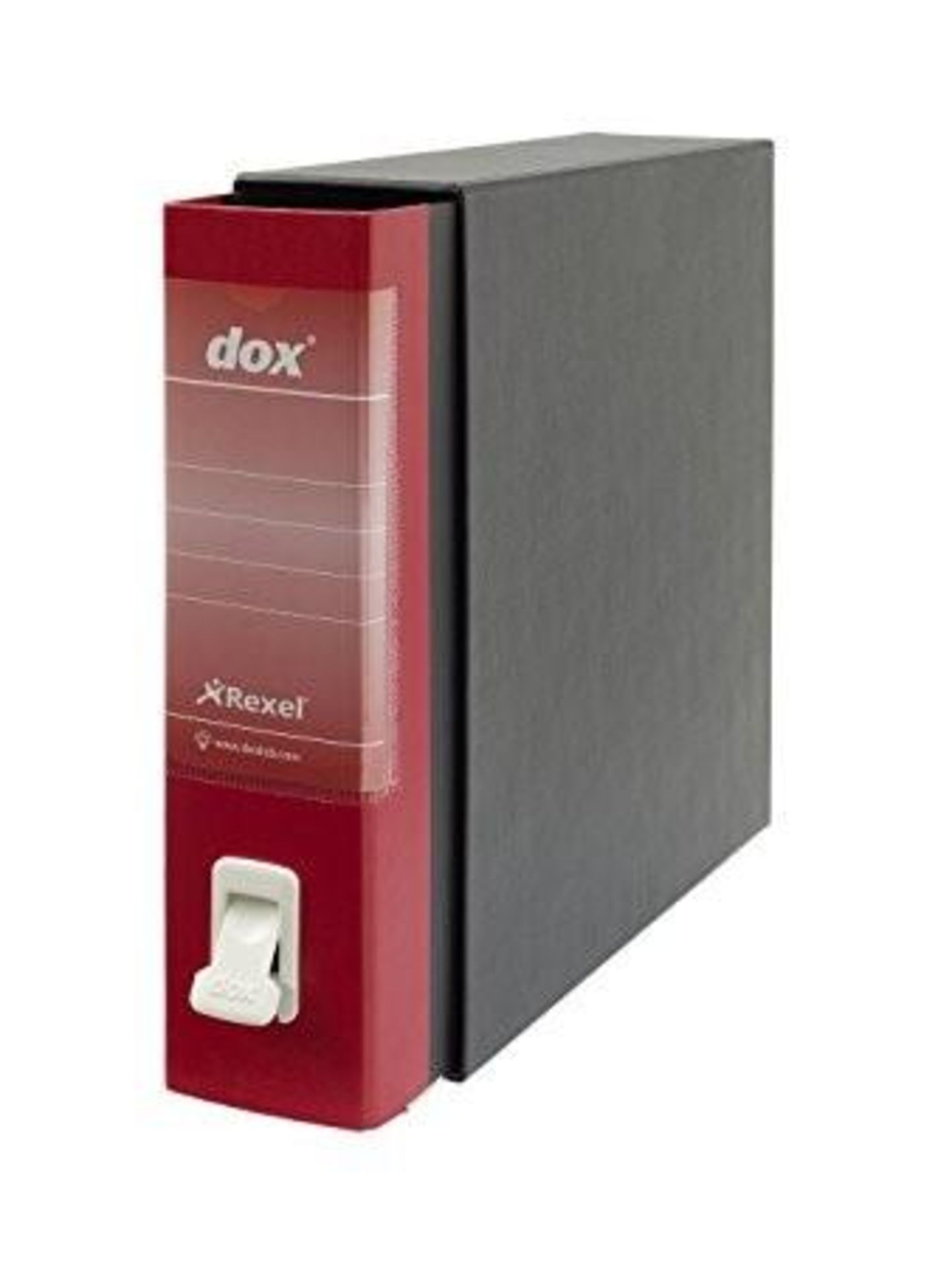 5 x Rexel Dox A4 Lever Arch Files - Ideal For Open Shelf Filing System - New and Unused - CL010 - - Image 2 of 2