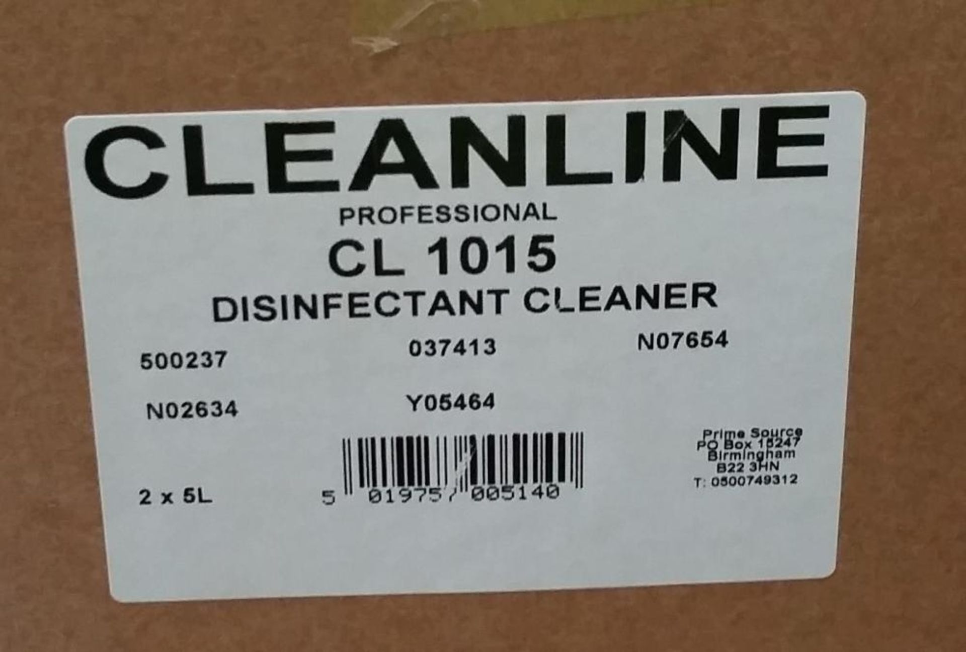 2 x Clean Line Professional 5 Litre Disinfectant Cleaner Concentrate - Fresh Lemon Fragrance - - Bild 2 aus 5