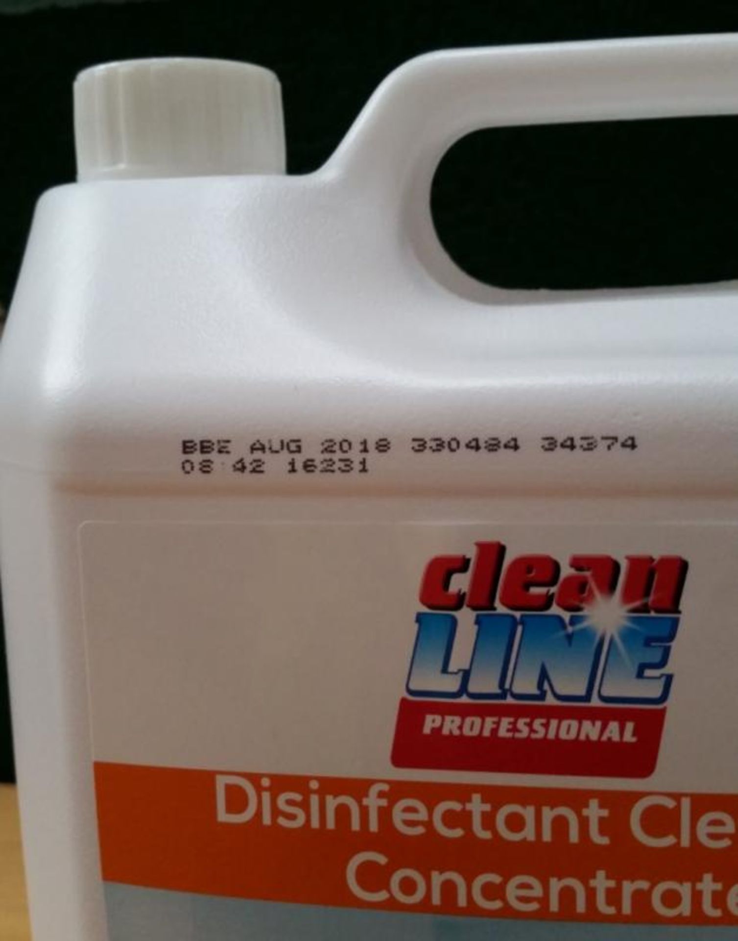 10 x Clean Line Professional 5 Litre Disinfectant Cleaner Concentrate - Fresh Lemon Fragrance - Best - Bild 3 aus 5