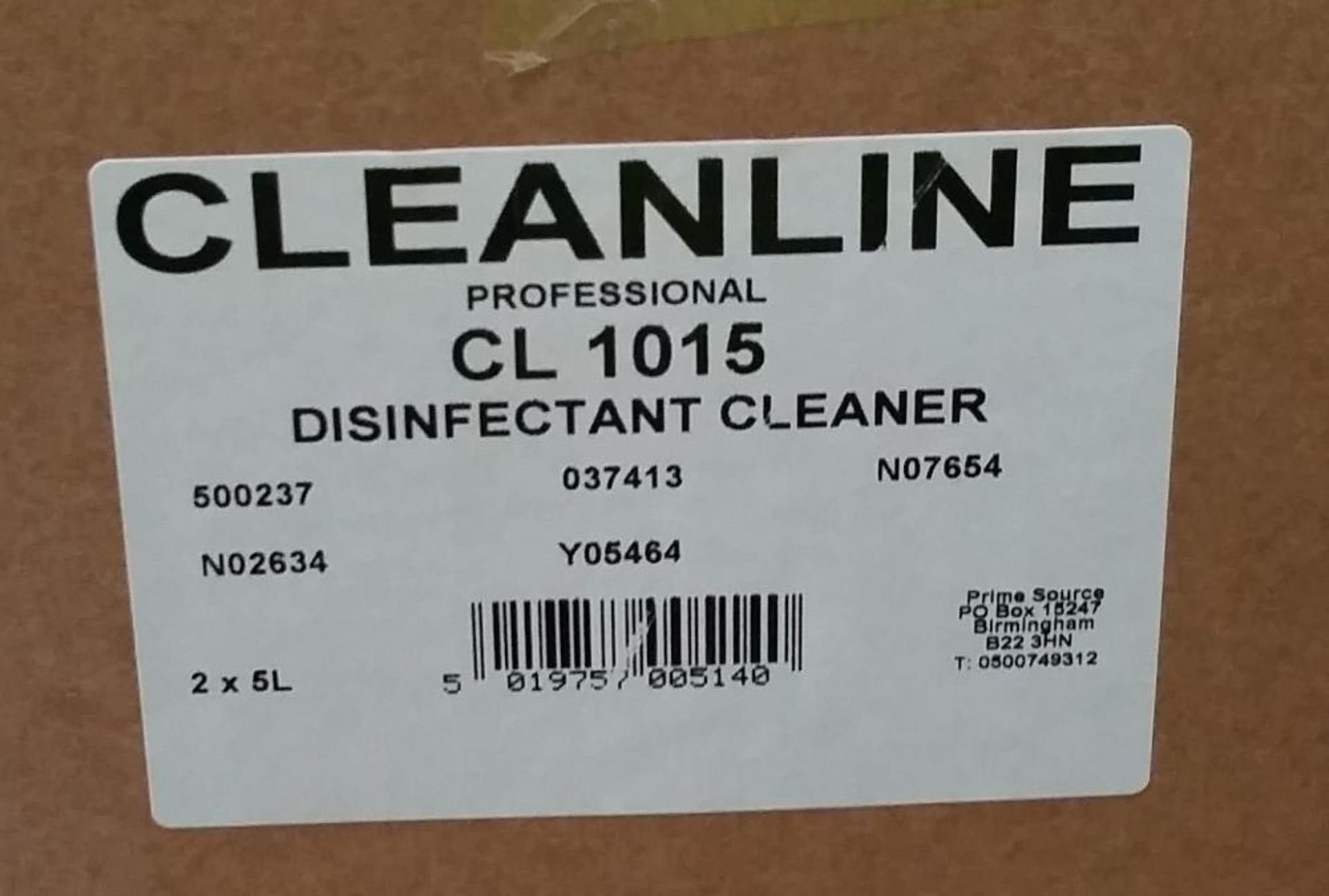 10 x Clean Line Professional 5 Litre Disinfectant Cleaner Concentrate - Fresh Lemon Fragrance - Best - Bild 2 aus 5