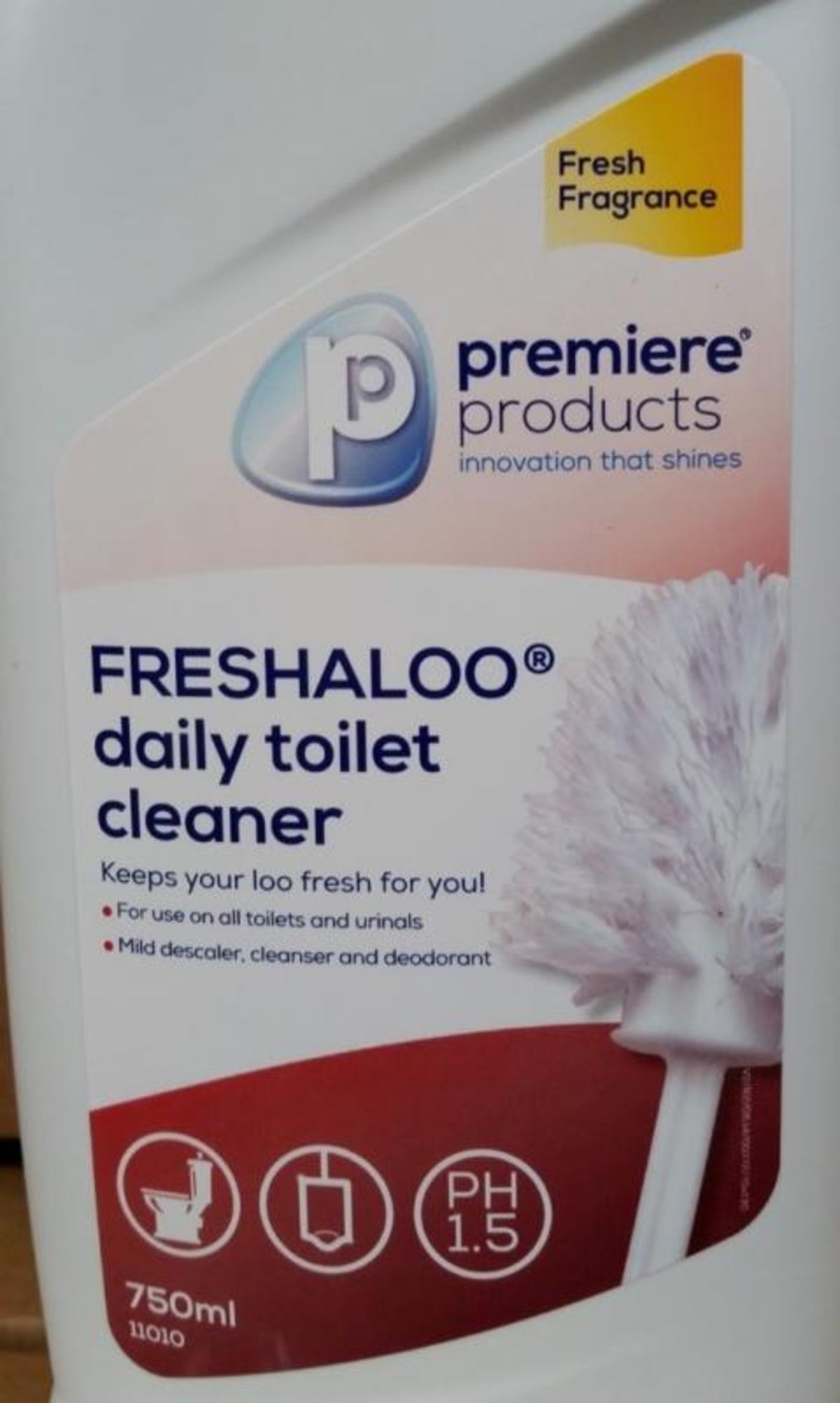12 x Premiere Products 750ml Freshaloo Daily Toilet Cleaner - Keeps Your Loo Fresh For You - Mild - Image 2 of 6
