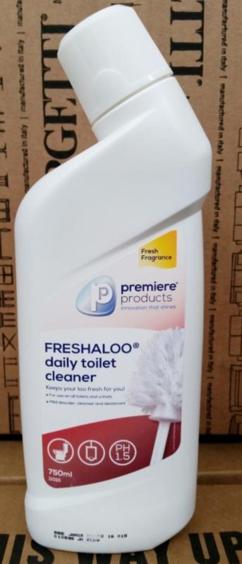 12 x Premiere Products 750ml Freshaloo Daily Toilet Cleaner - Keeps Your Loo Fresh For You - Mild