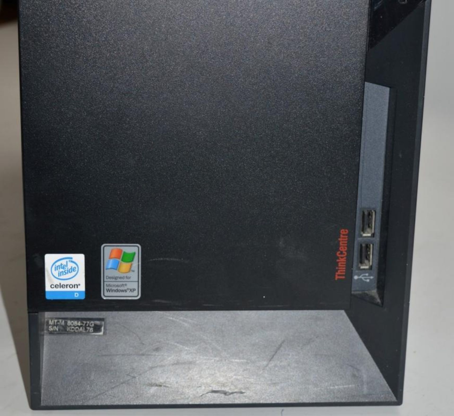 1 x IBM Thinkcentre Desktop Computer - Intel Celeron Dual Core Processor and 256mb Ram – Hard Disk D - Image 3 of 3