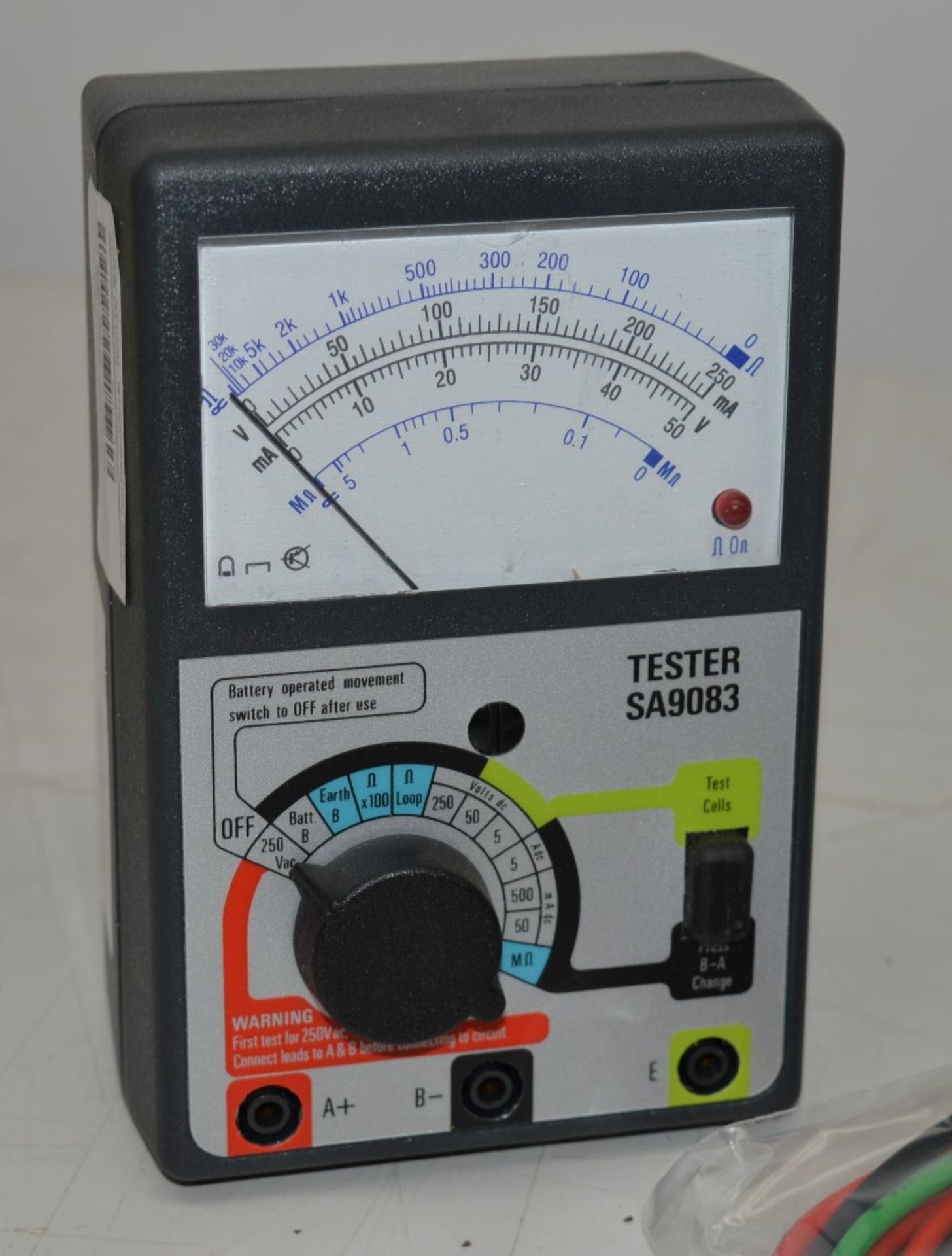 1 x Mills SA9083 Multimeter - Suitable For Telephone Engineers in Maintenance Testing - With Carry - Image 3 of 4