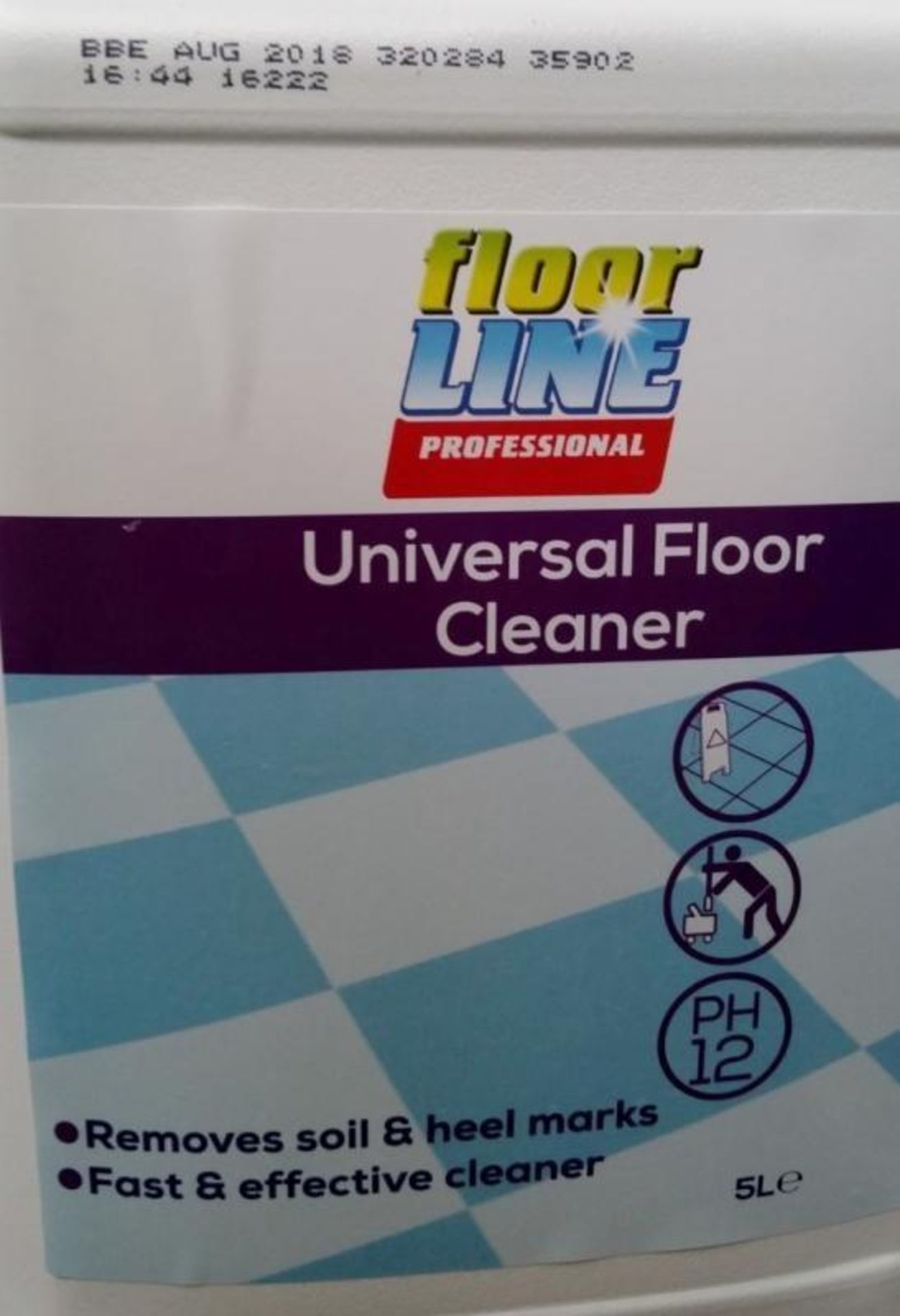 10 x Floor Line Professional 5 Litre Universal Floor Cleaner - Removes Soil & Heel Marks - Fast & Ef - Image 5 of 7