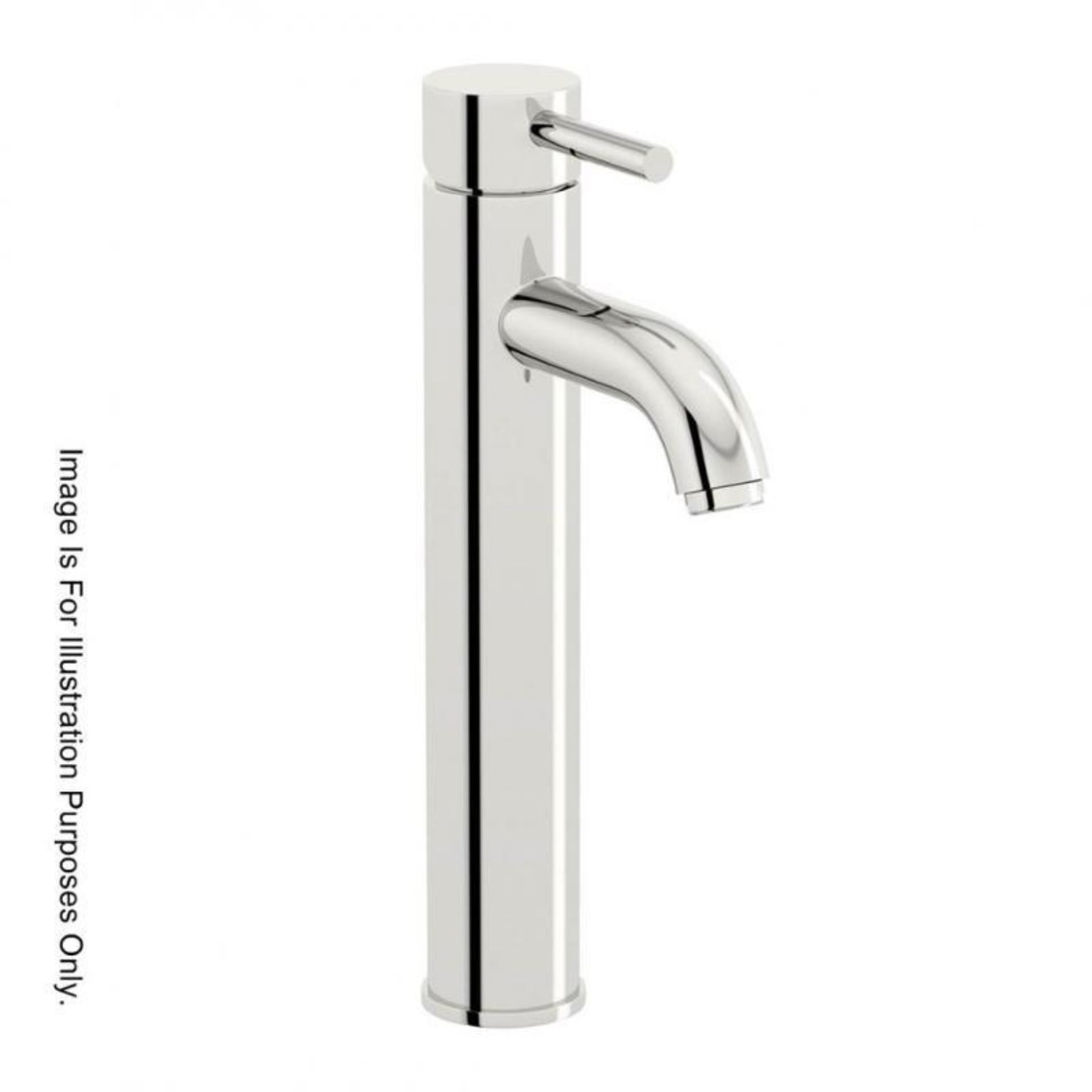 1 x Phaze High Rise Mixer  (TAP10A) - Designed To Complement Counter Top Basins - Ref: MTN006 - CL19 - Image 8 of 8
