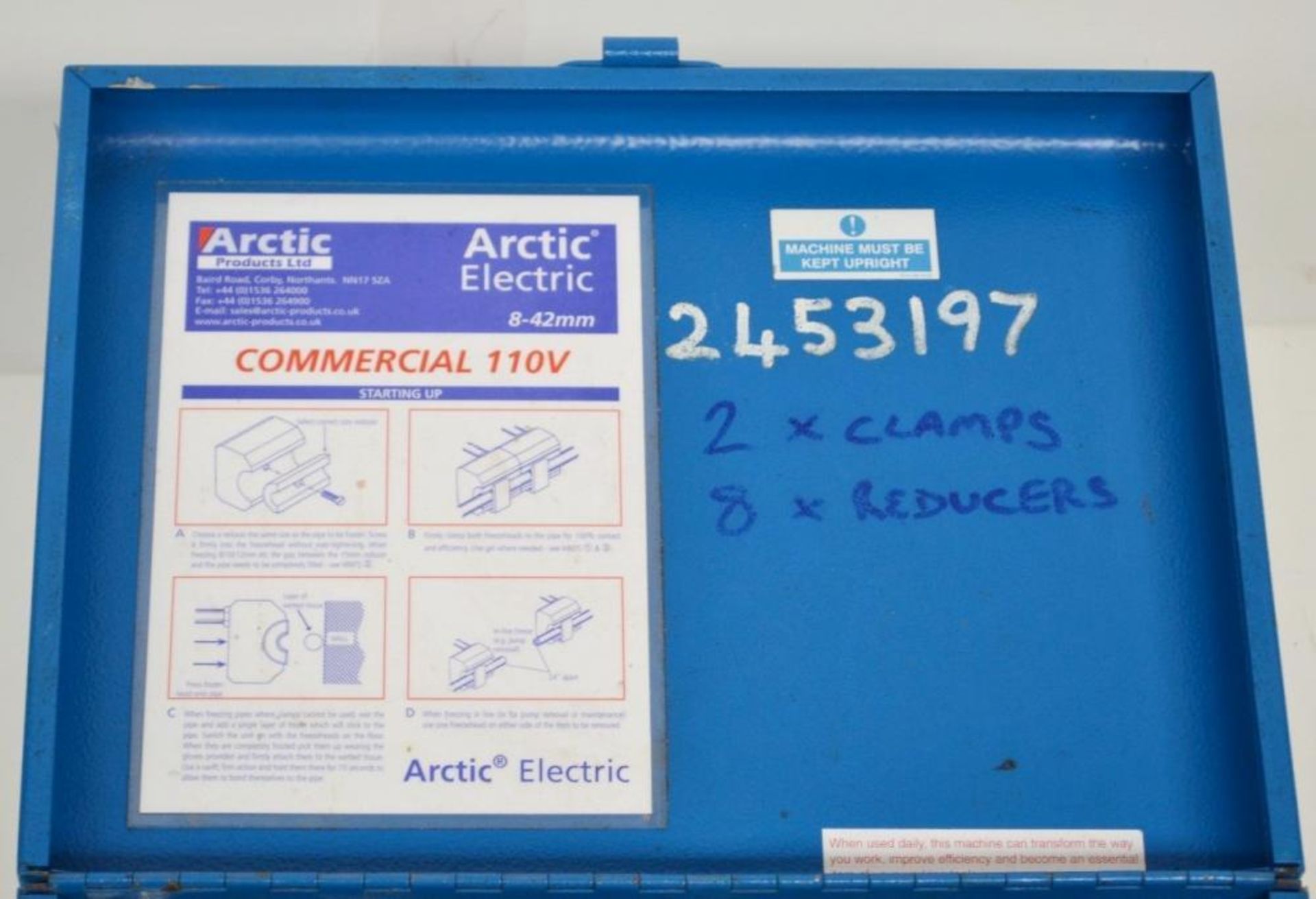 1 x Freeze Master Arctic Freeze Electric Pipe Freezer 110 volt - Used In Working Order - MWI012 - CL - Image 3 of 11