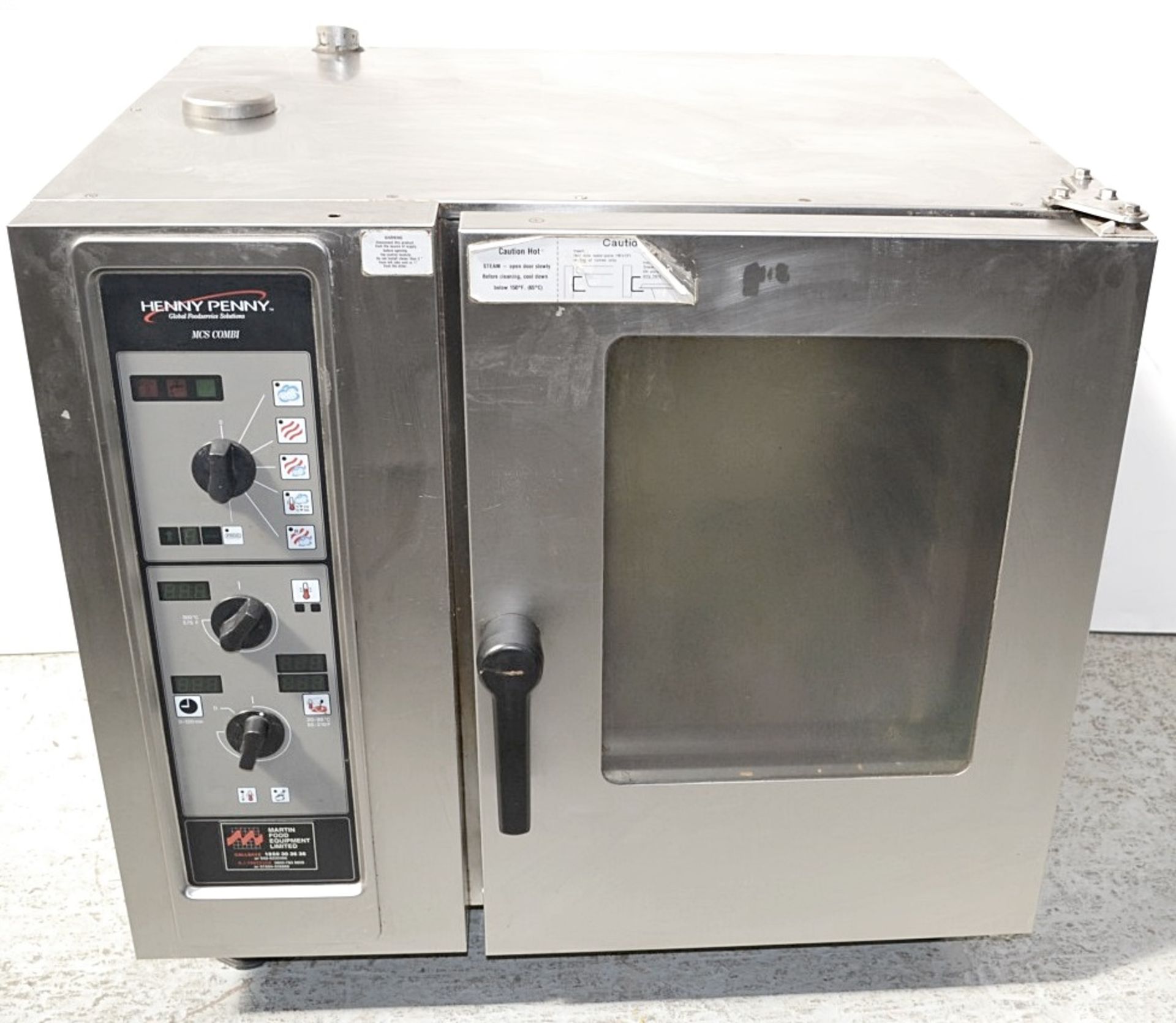 1 x Henny Penny Multifunction Commercial Combi Oven - Model: MCS6 - Commercial Catering Equipment In