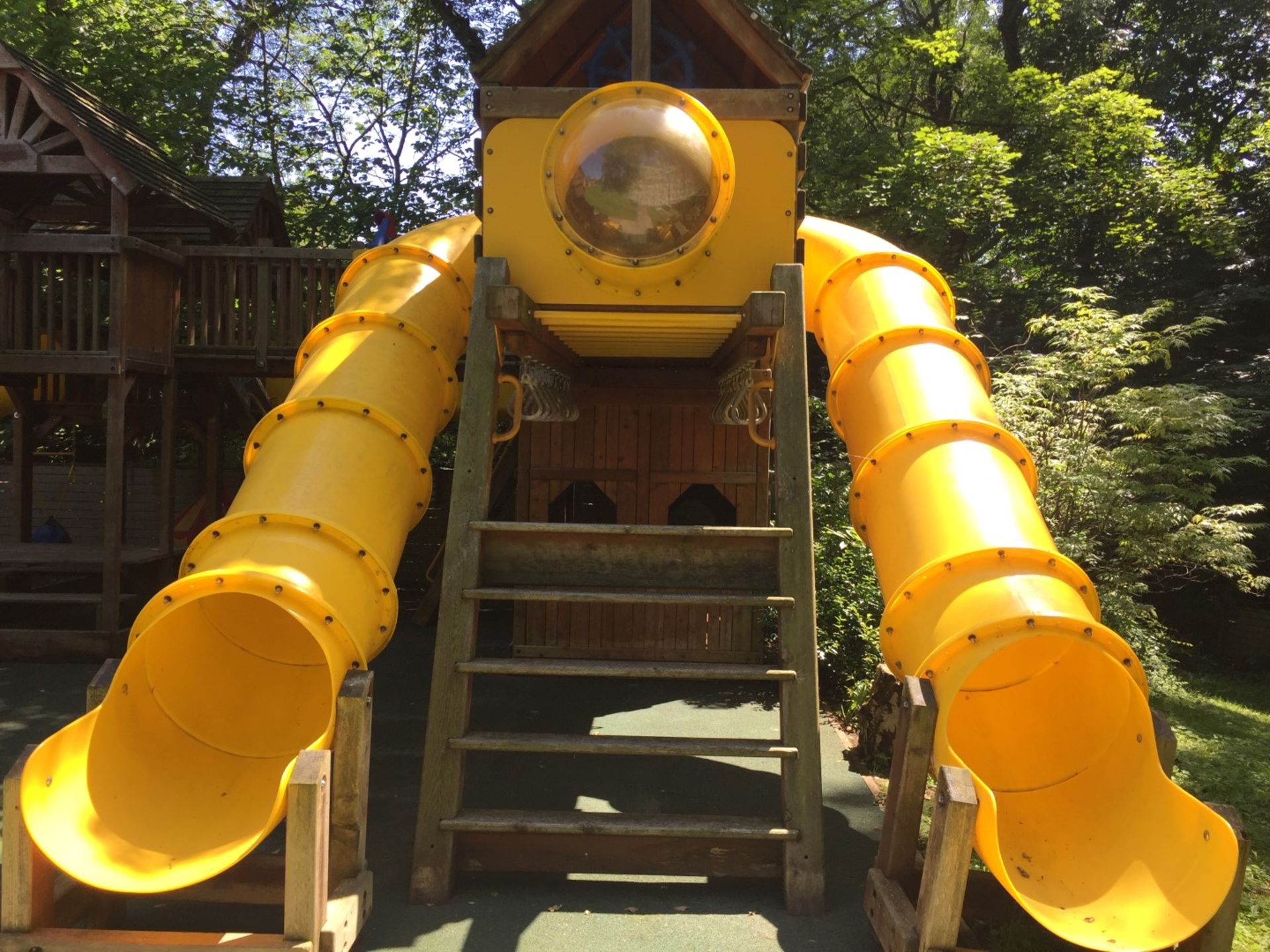 1 x Huge Bespoke Rainbow Climbing Frame/Playhouse - 12m x 10m  - CL211 - Location: Altrincham WA14 - - Image 5 of 35