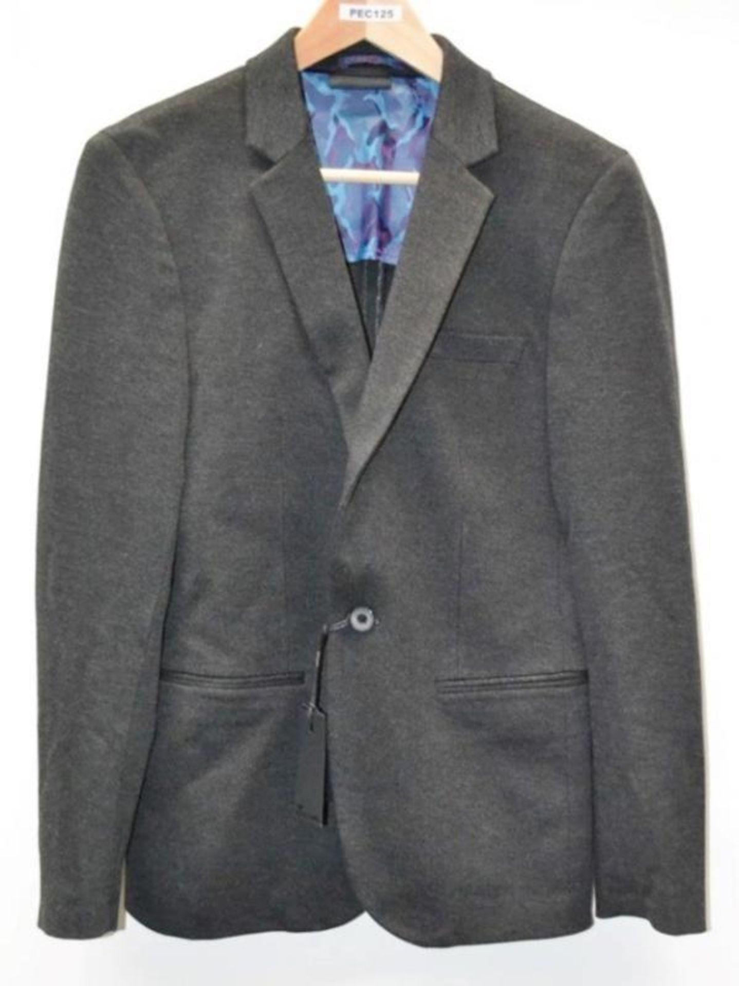 1 x PRE END Branded "Dom" Mens Blazer Jacket - New Stock With Tags - Recent Store Closure - Colour: