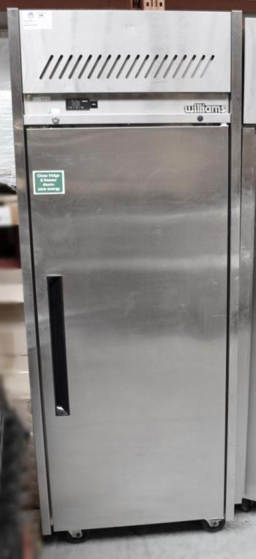 1 x Williams Jade 1-Door 620Ltr Commercial Cabinet Fridge (HJ1SA JADE) - Tall Upright Stainless - Image 2 of 14