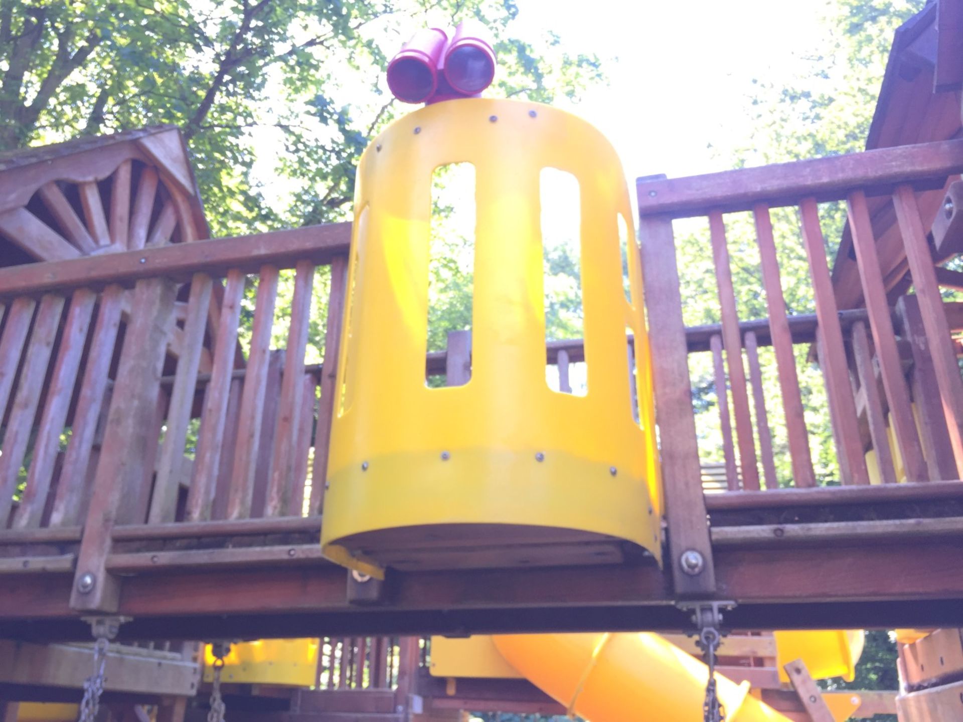 1 x Huge Bespoke Rainbow Climbing Frame/Playhouse - 12m x 10m  - CL211 - Location: Altrincham WA14 - - Image 33 of 35