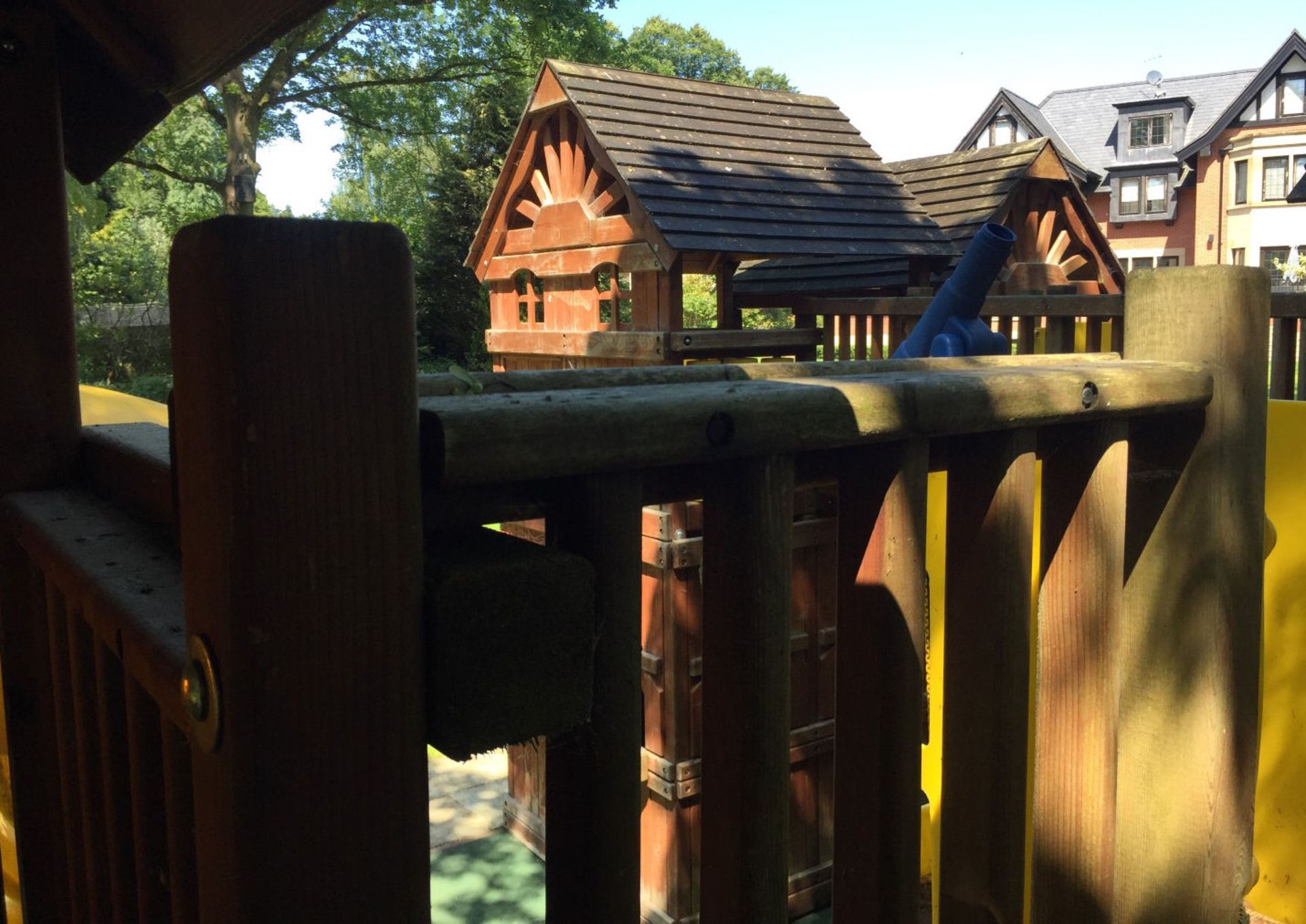 1 x Huge Bespoke Rainbow Climbing Frame/Playhouse - 12m x 10m  - CL211 - Location: Altrincham WA14 - - Image 12 of 35