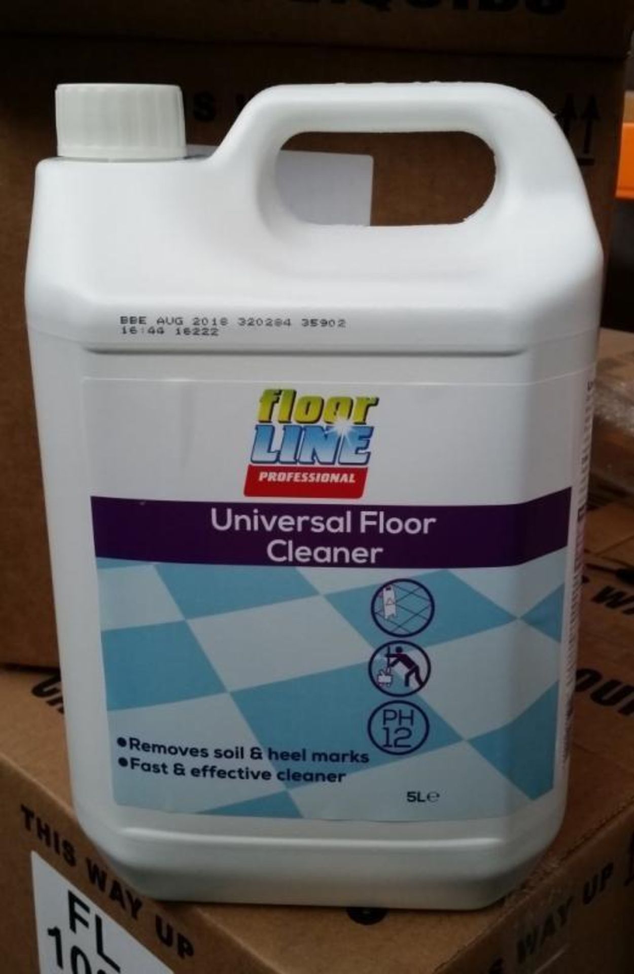 2 x Floor Line Professional 5 Litre Universal Floor Cleaner - Removes Soil & Heel Marks - Fast & Eff - Image 2 of 7