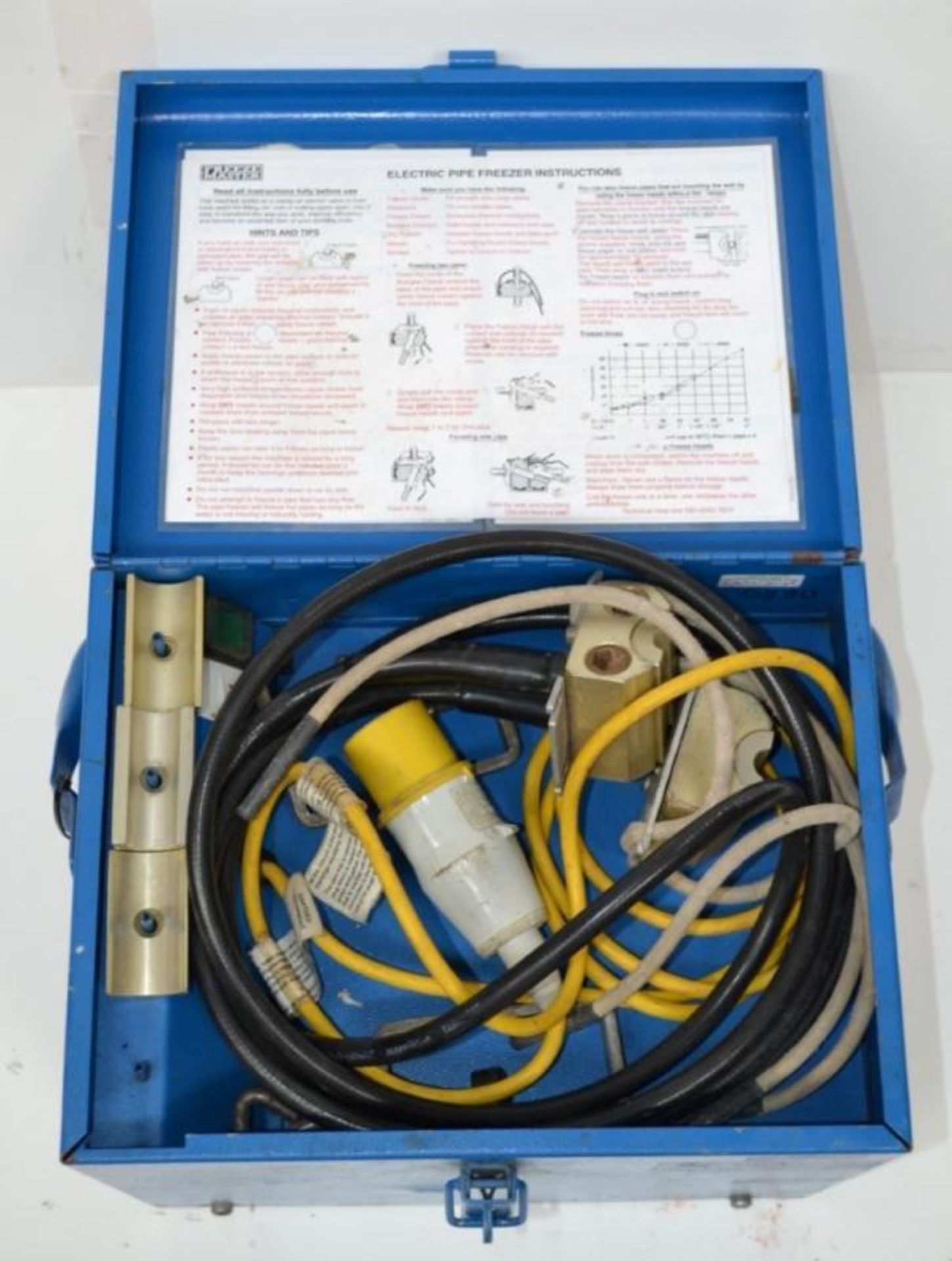 1 x Freeze Master Arctic Freeze Electric Pipe Freezer 110 volt - Used In Working Order - MWI011 - CL - Image 9 of 9