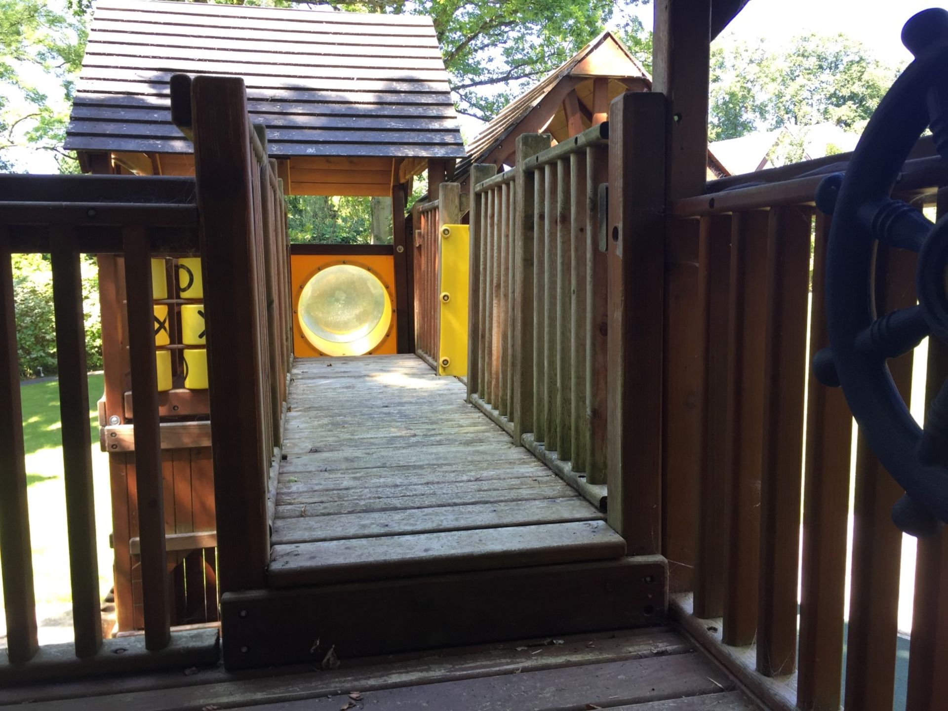 1 x Huge Bespoke Rainbow Climbing Frame/Playhouse - 12m x 10m  - CL211 - Location: Altrincham WA14 - - Image 18 of 35