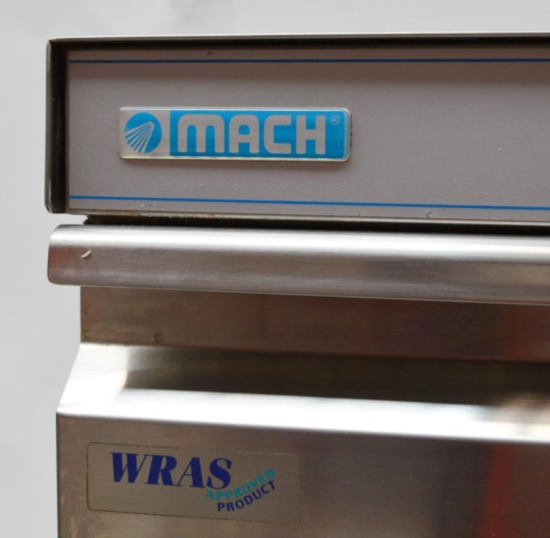 1 x MACH Commercial Glasswasher - Compact Size H65 x W41 x D49.5 cms - Stainless Steel Finish - 240v - Image 6 of 7